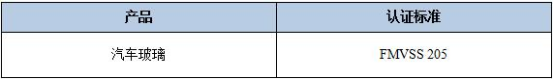 汽车玻璃DOT认证对应法规